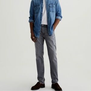 Ag Adriano Goldschmied The Tellis Modern Slim Jeans in Gray Size 28x34